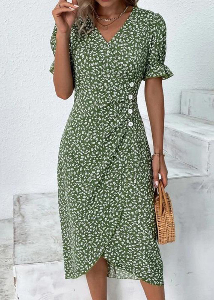 Sophie Floral Wrap Dress