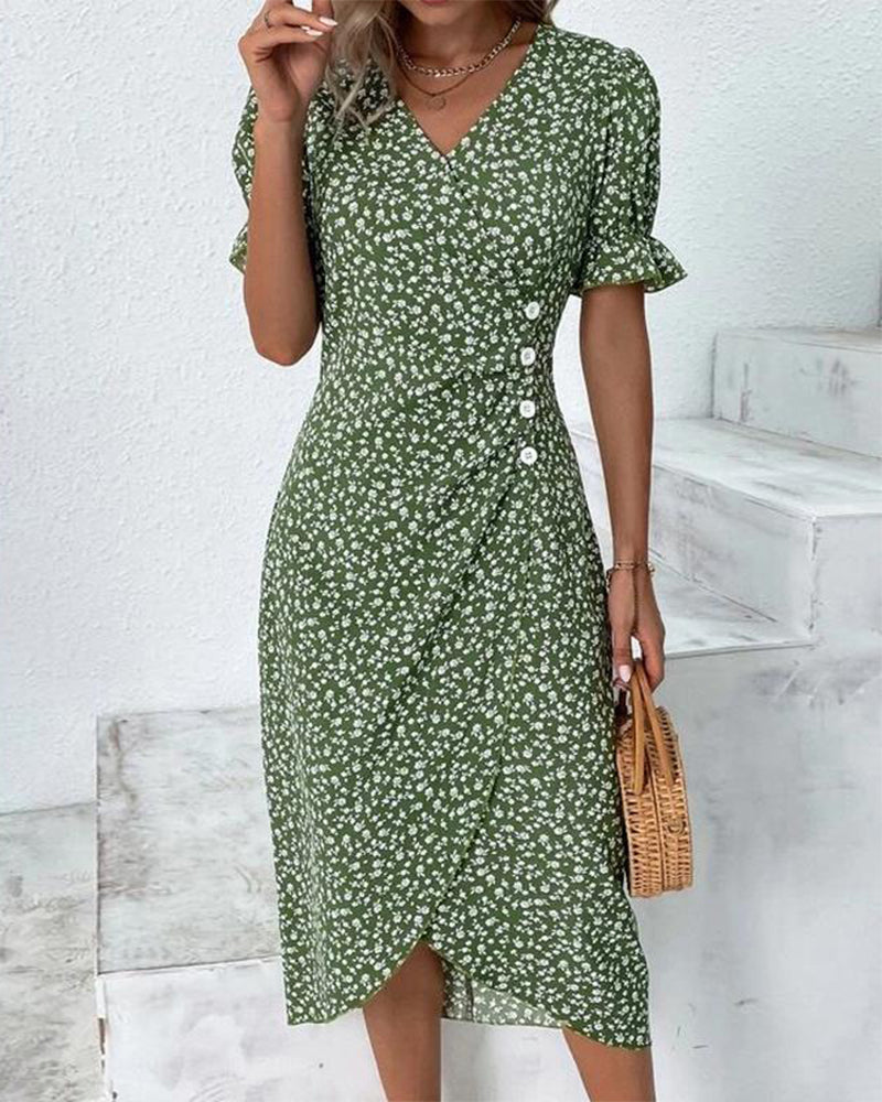 Valkyrie Soft Floral Dress