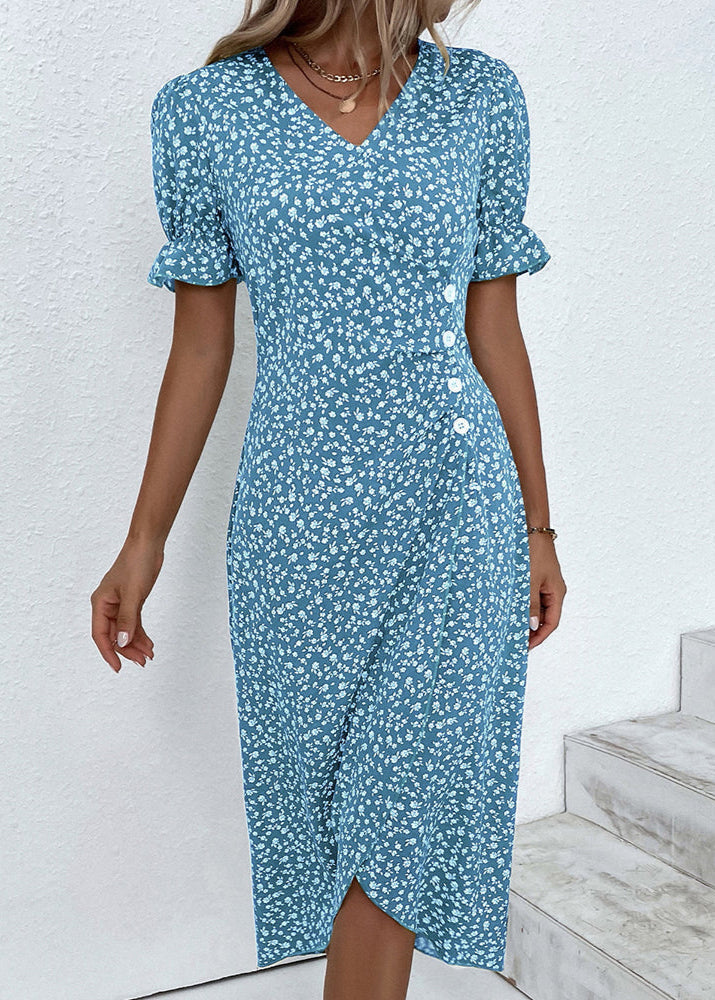 Sophie Floral Wrap Dress