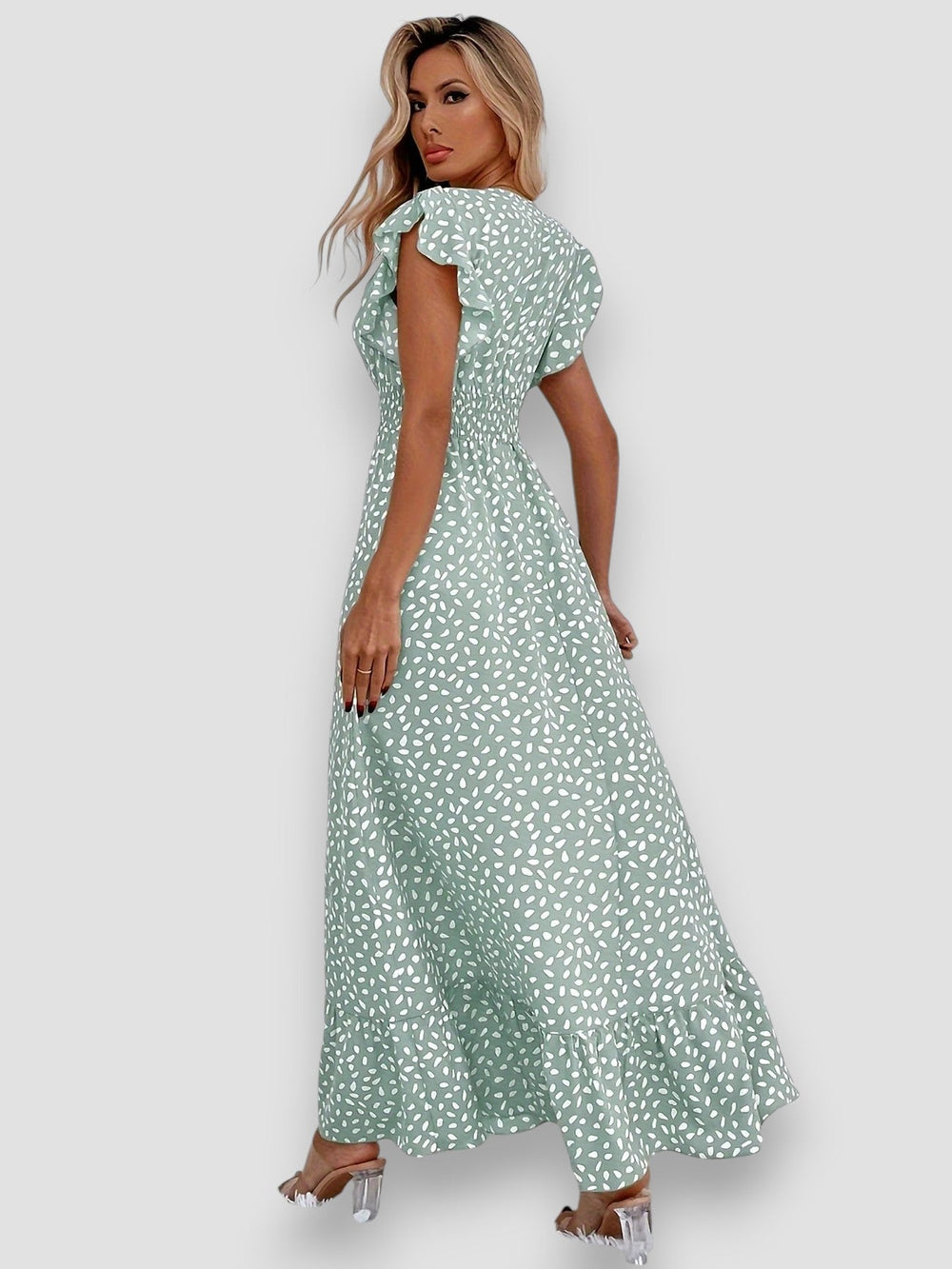 Antonella Ruffle Dress