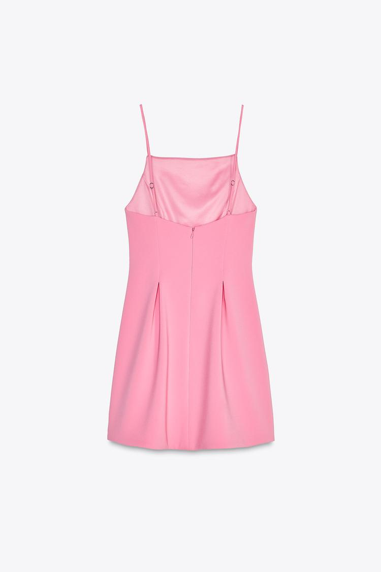 Amelina Pleated Mini Dress