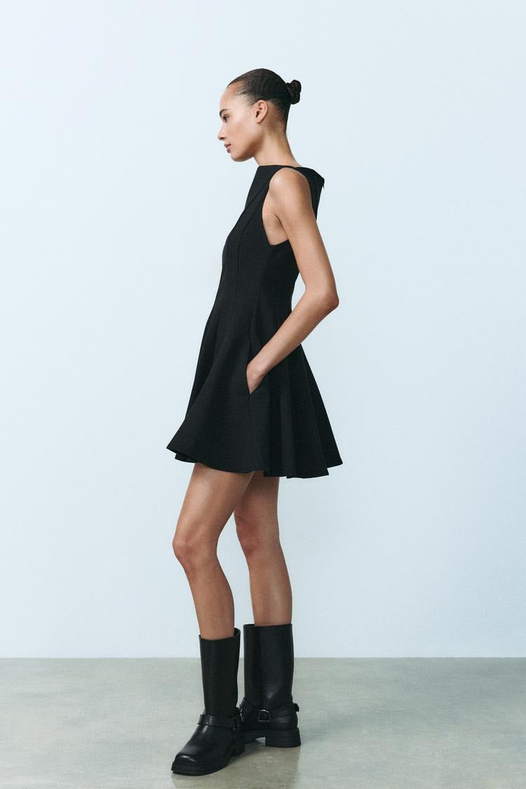 Alessia Flared Mini Dress