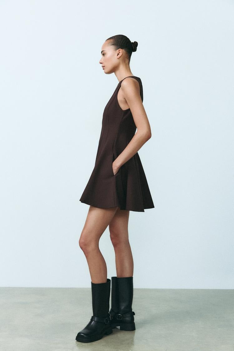 Alessia Flared Mini Dress