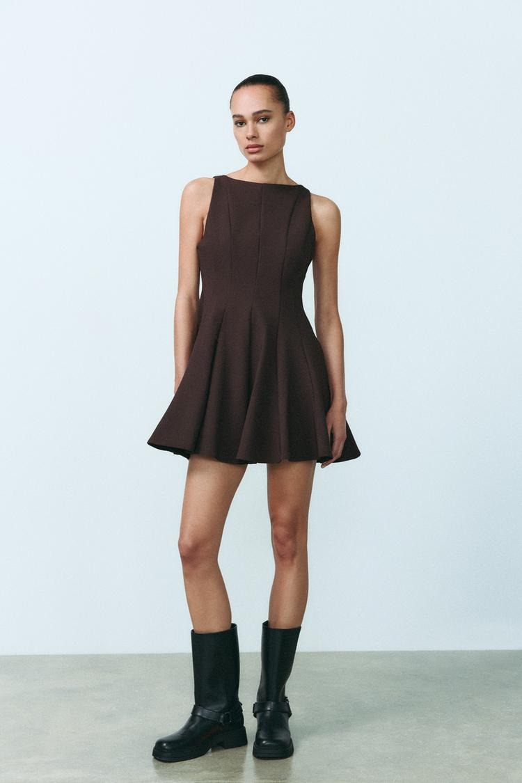 Alessia Flared Mini Dress