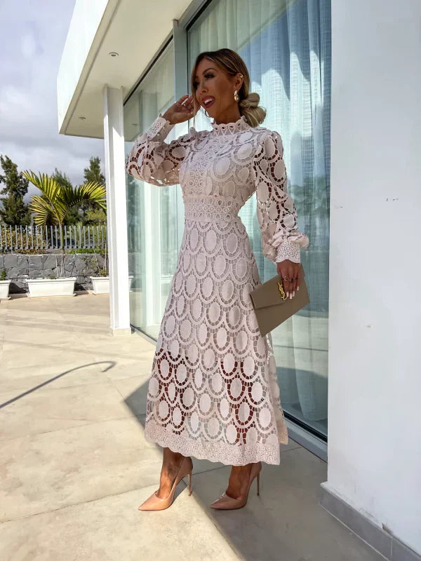 Icelynn Lace Midi Dress