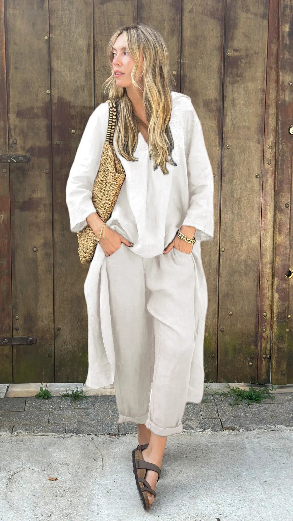 Brielle Coordinated Casual Relaxed Fit Outfit Set