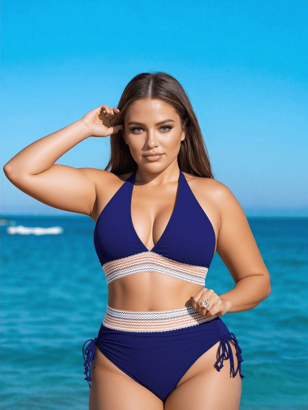 Rayne High-Waisted Bikini for Timeless Style