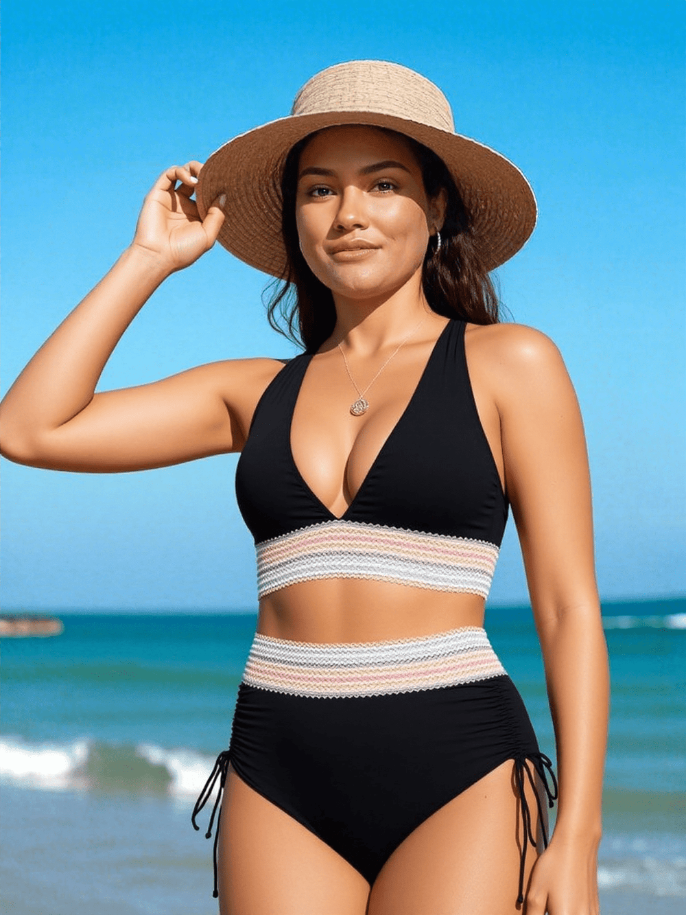 Rayne High-Waisted Bikini for Timeless Style