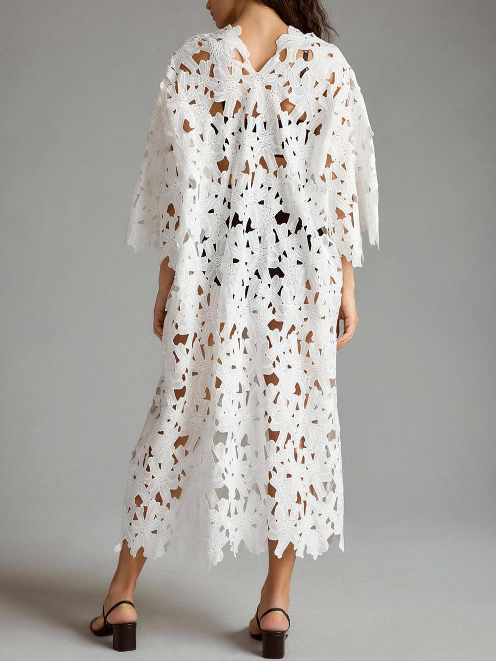 Strand Lace Midi Dress