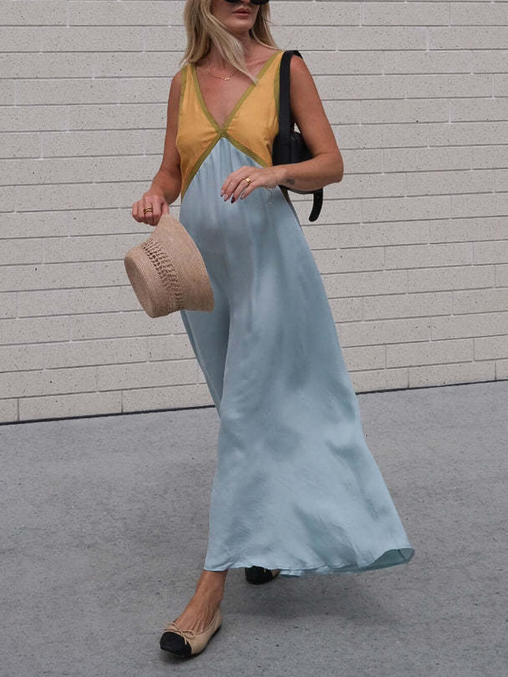 V-neck Dress