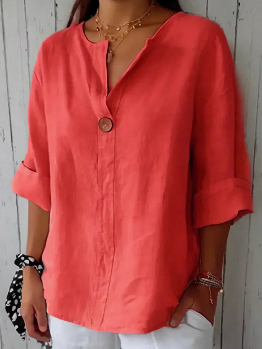 Oriana Timeless Neckline Top