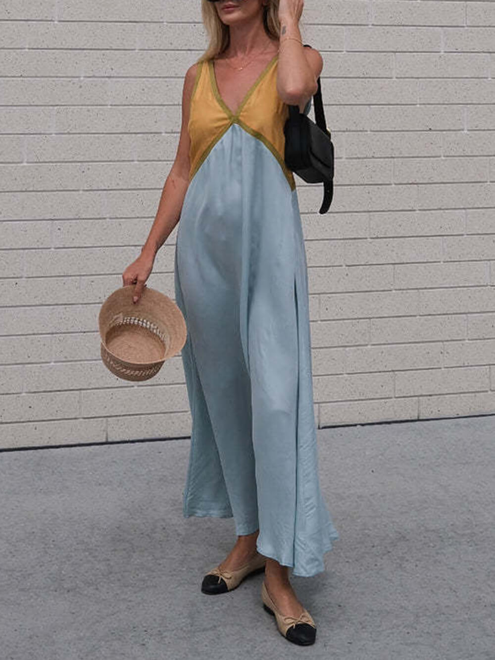 V-neck Dress