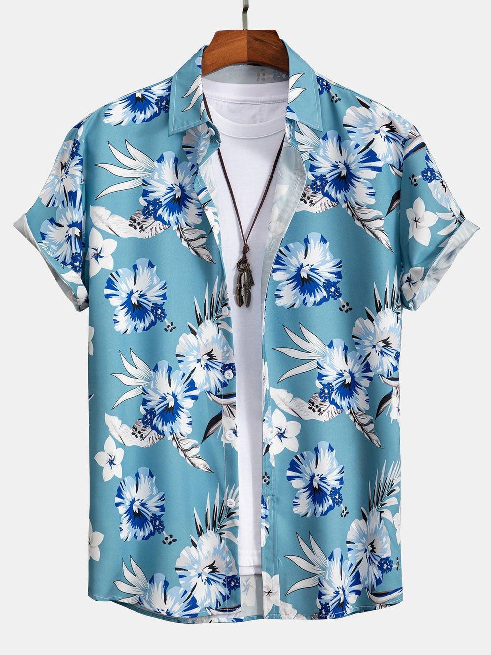 Vito Palm Print Shirt