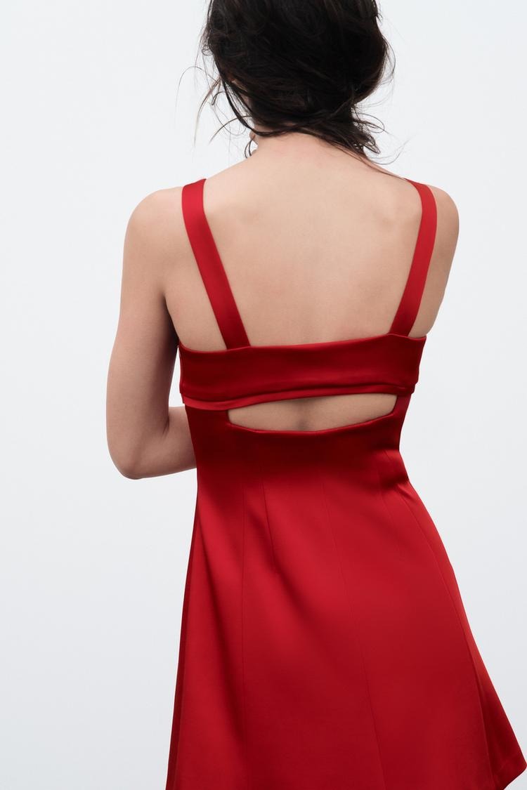 Velveta Red Mini Dress