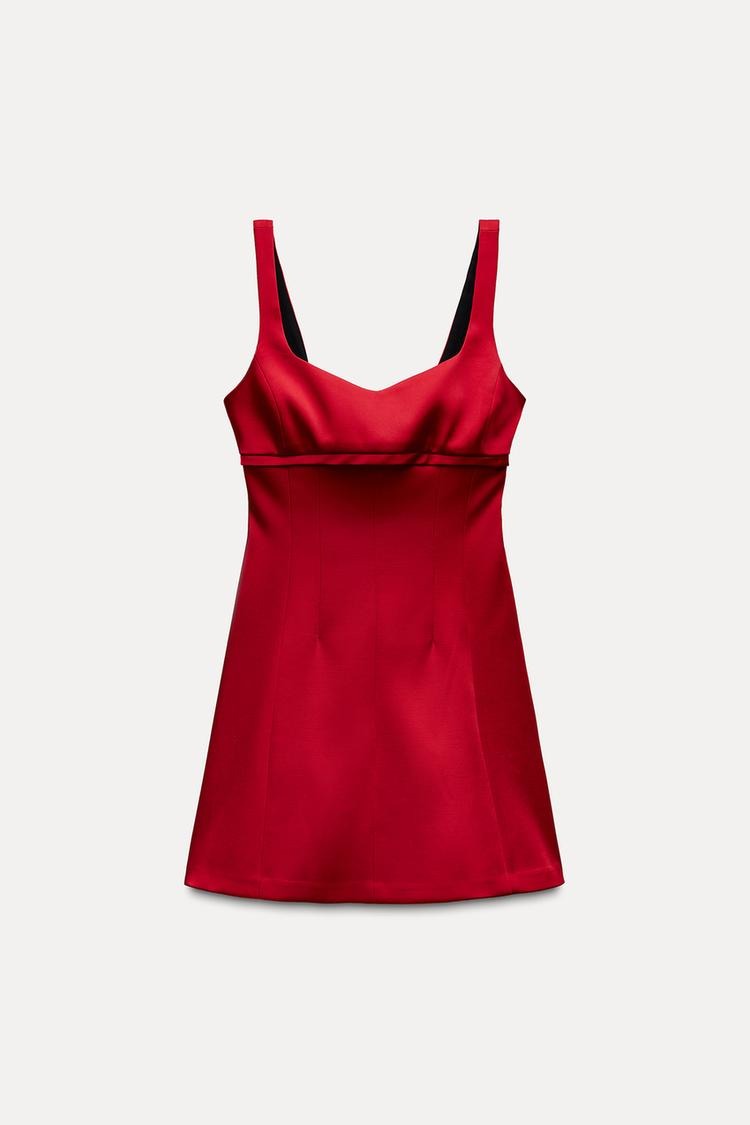 Velveta Red Mini Dress