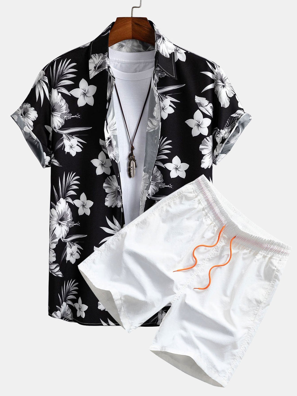 Vito Palm Print Shirt