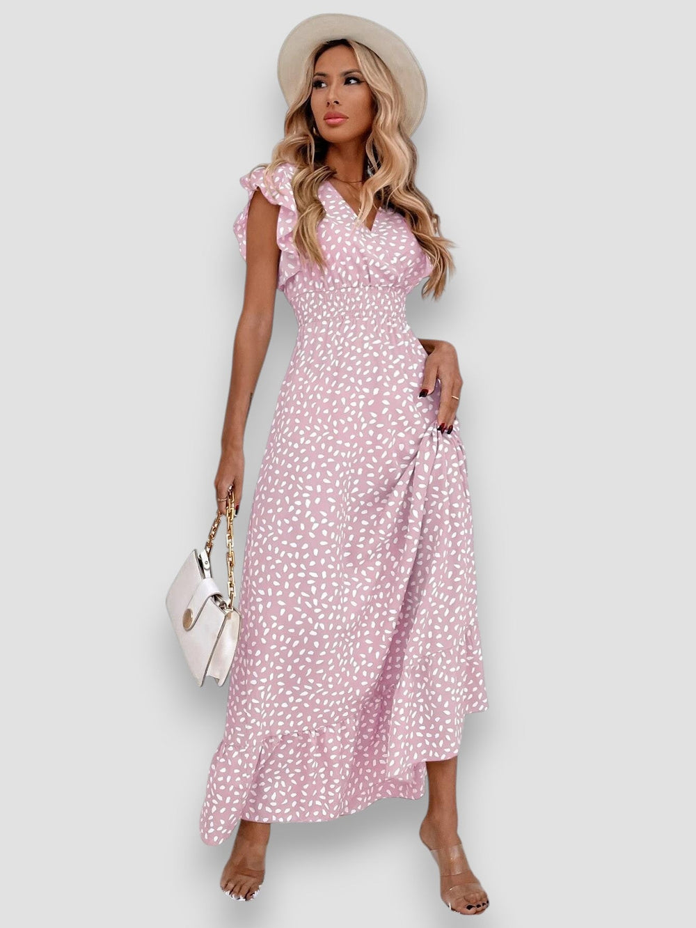 Antonella Ruffle Dress
