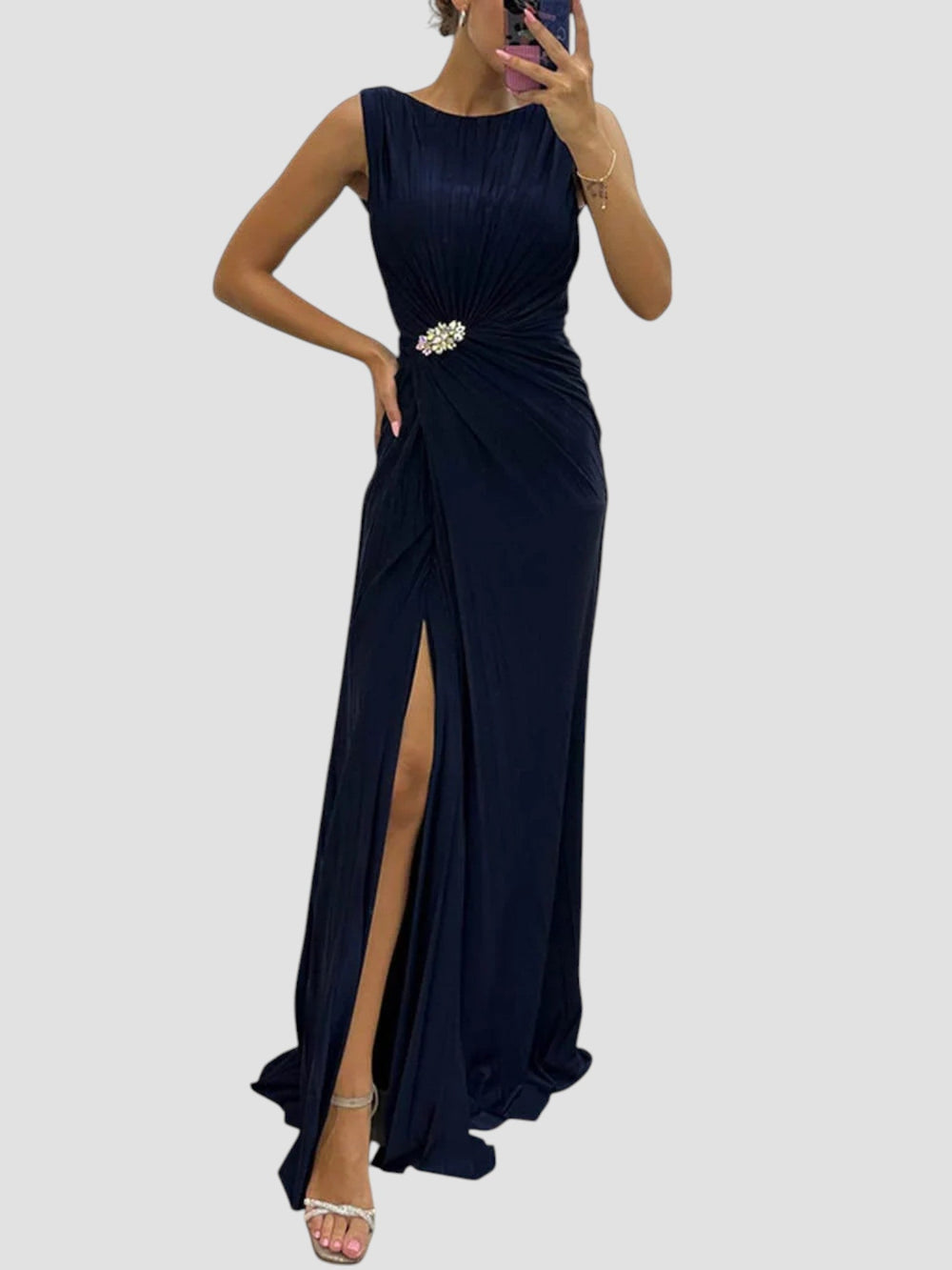 Davina Pleated Dress