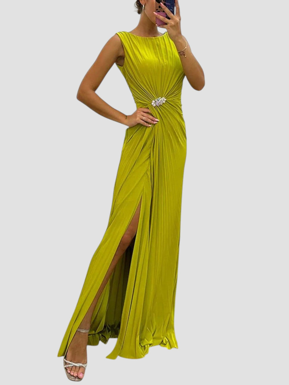 Davina Pleated Dress