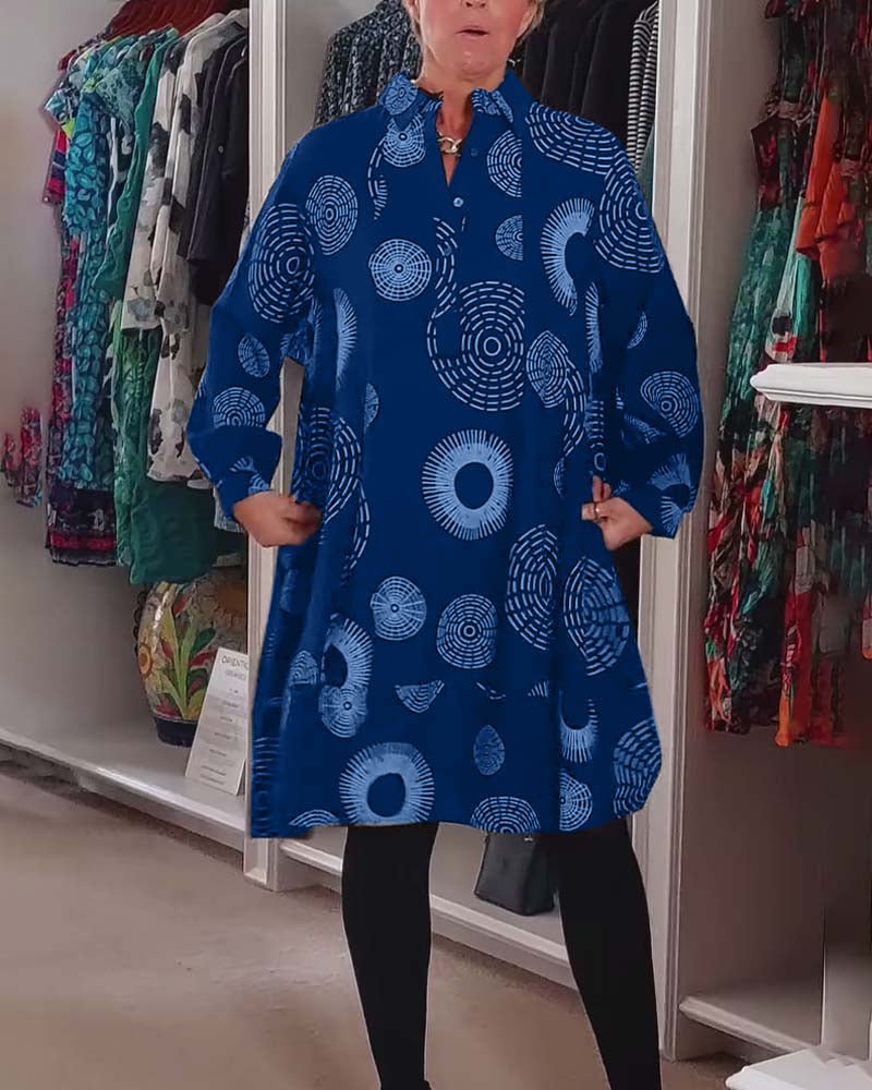 Alvaya Geo-Chic Wickelkleid