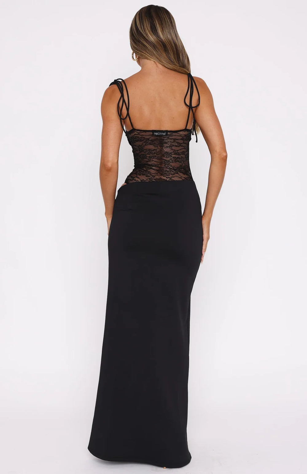 Darla Lace Cut-Out Maxi Dress