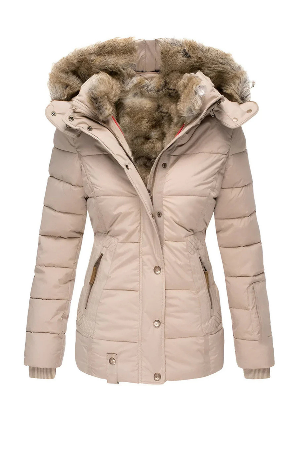 Annabeth Puffer Jacket with Hood