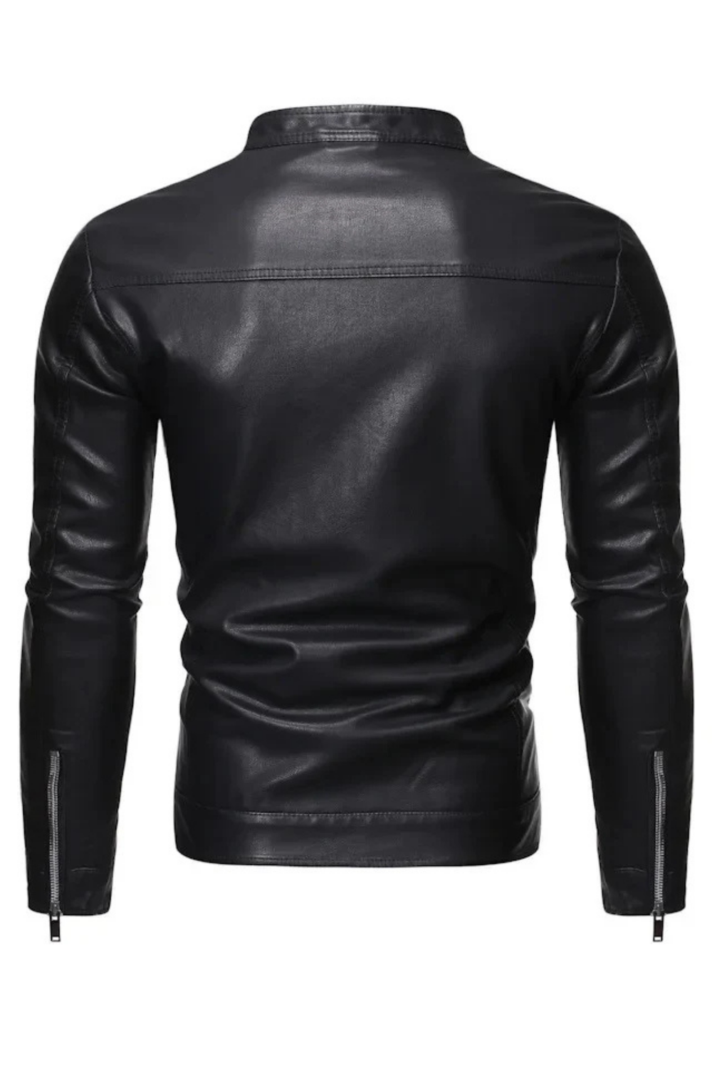 Neil Leather Stand-Collar Premium Jacket Comfortable Jacket