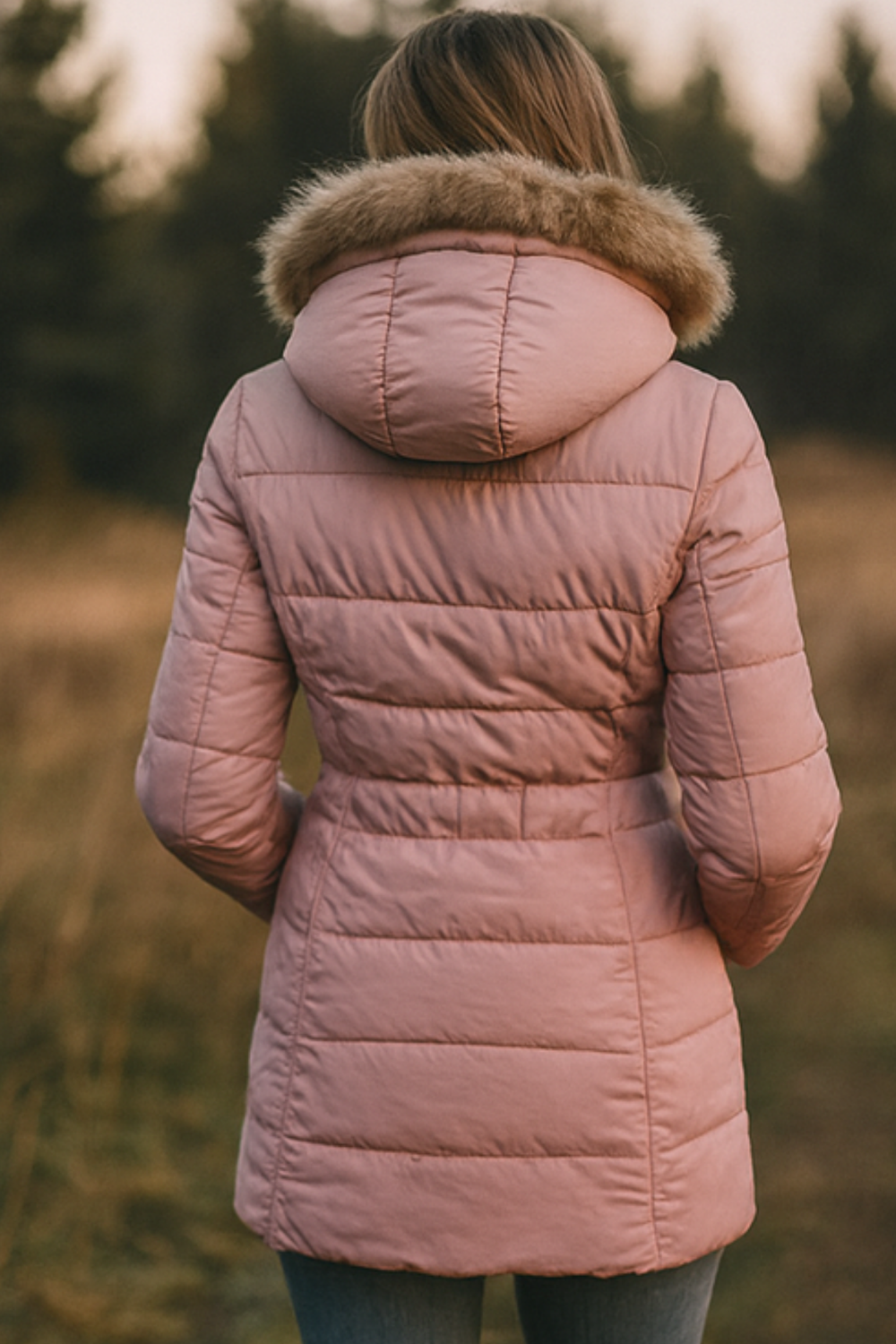 Annabeth Puffer Jacket with Hood