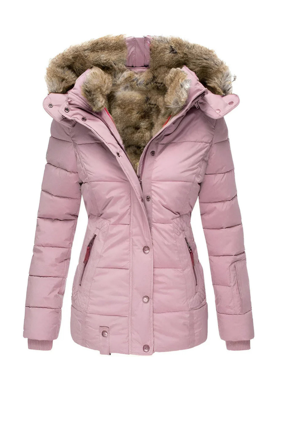 Annabeth Puffer Jacket with Hood