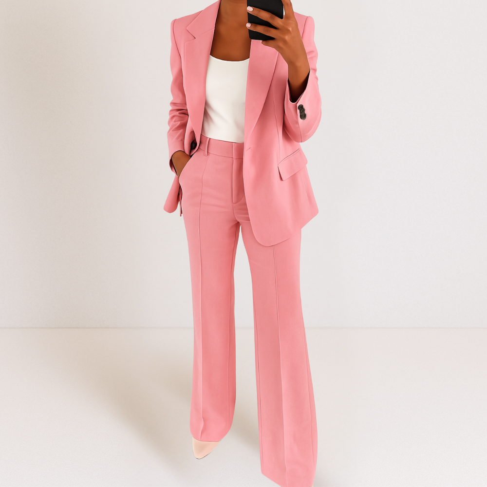 Ileora Draped Evening Set