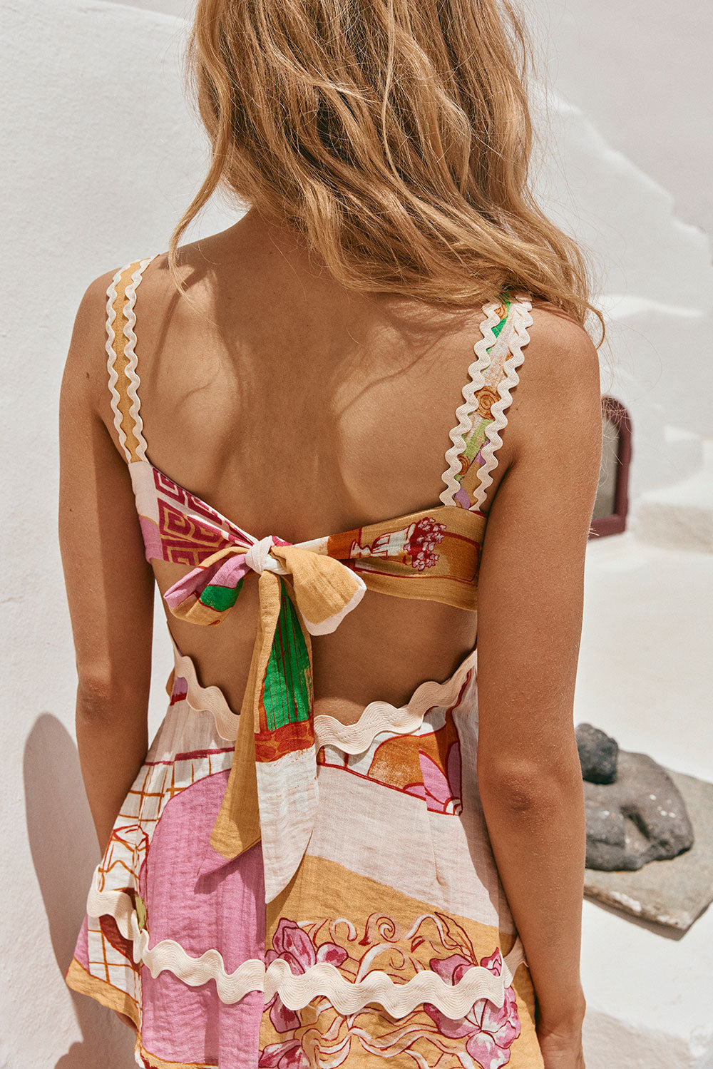 Carina Printed Cami Set with Wide-Leg Pants