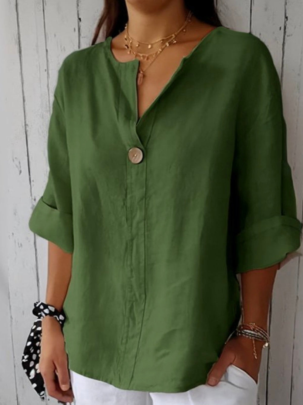 Oriana Timeless Neckline Top