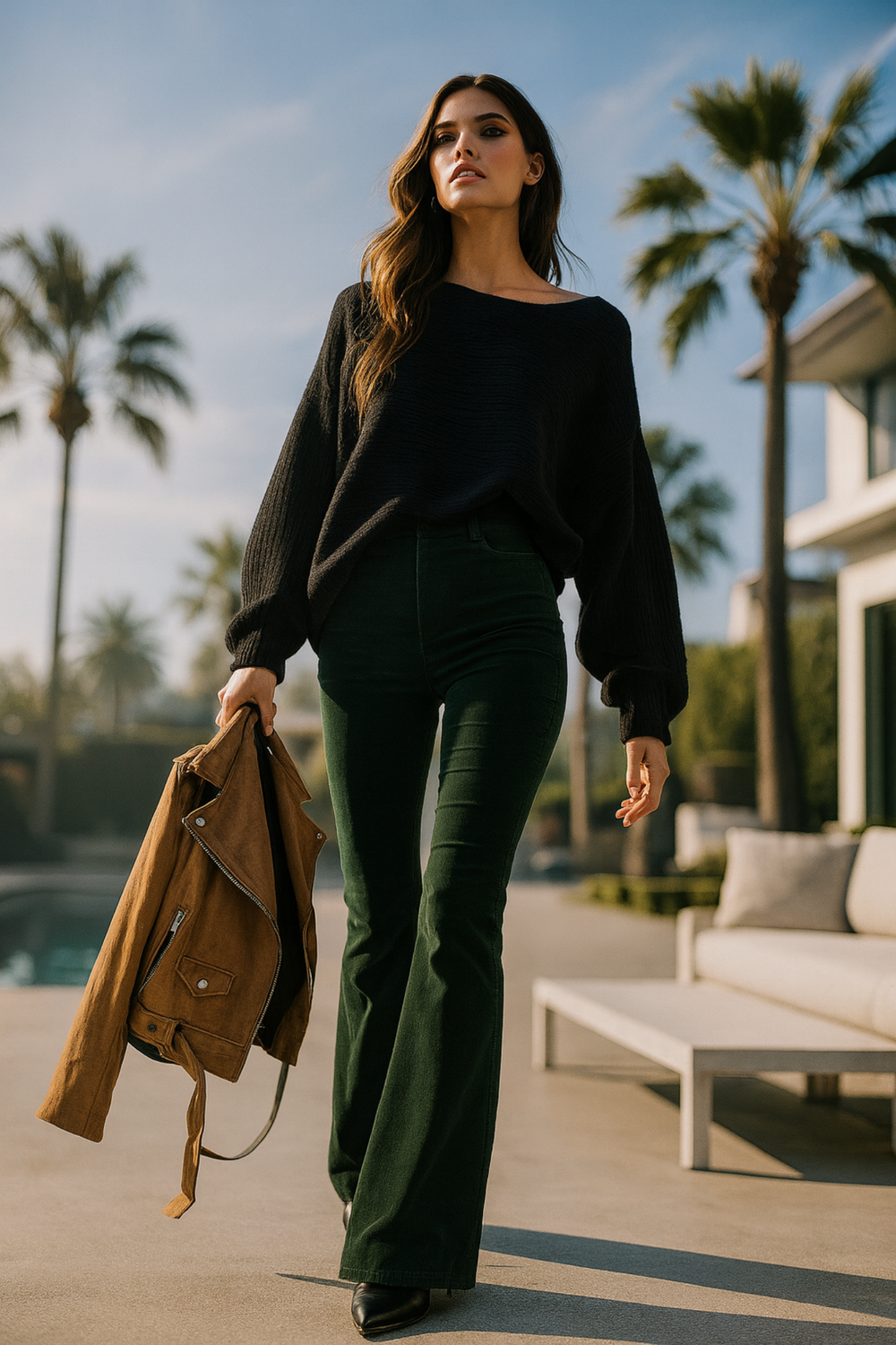 Cassidy Corduroy Flare Pants