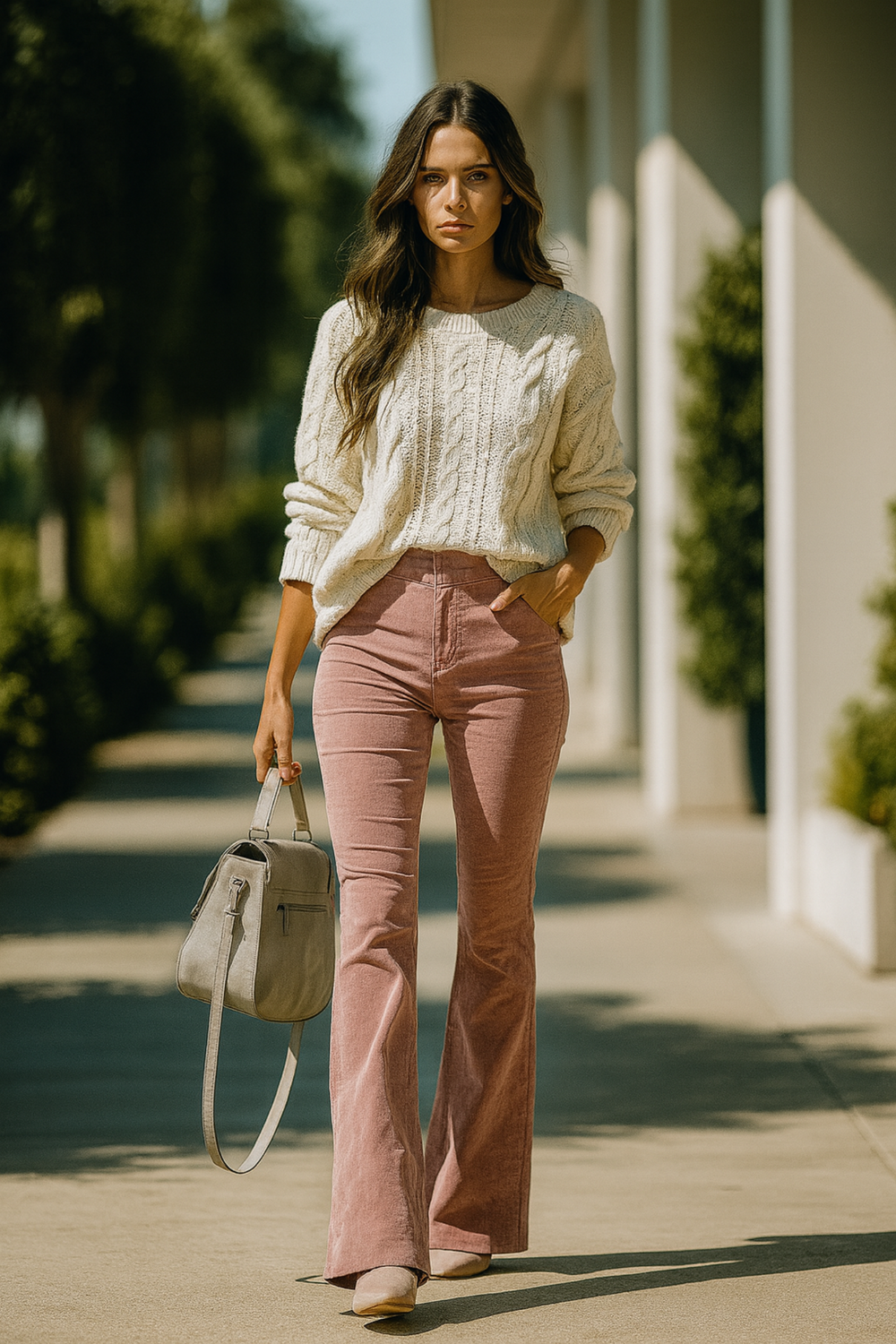 Cassidy Corduroy Flare Pants