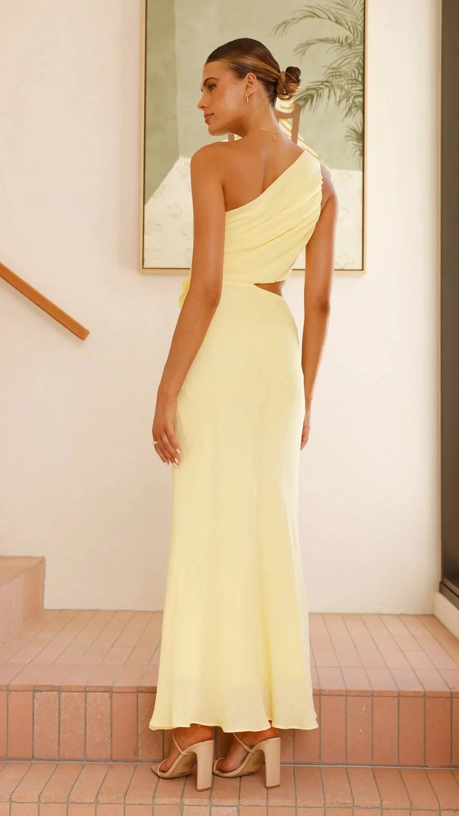 Figurbetontes One-Shoulder-Maxikleid Maxi Dress