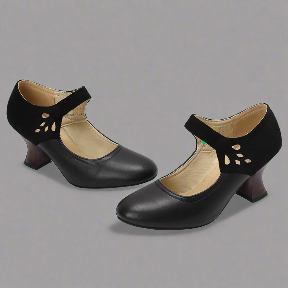 Jona Comfort Patent Dressy Office-Ready All-Day Pumps