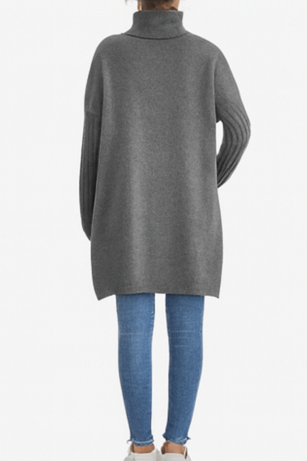 Bridgette Long Turtleneck Sweater