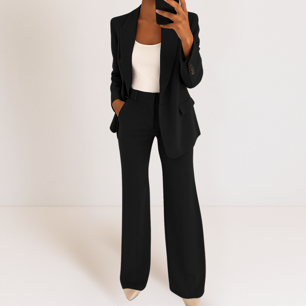 Ileora Draped Evening Set