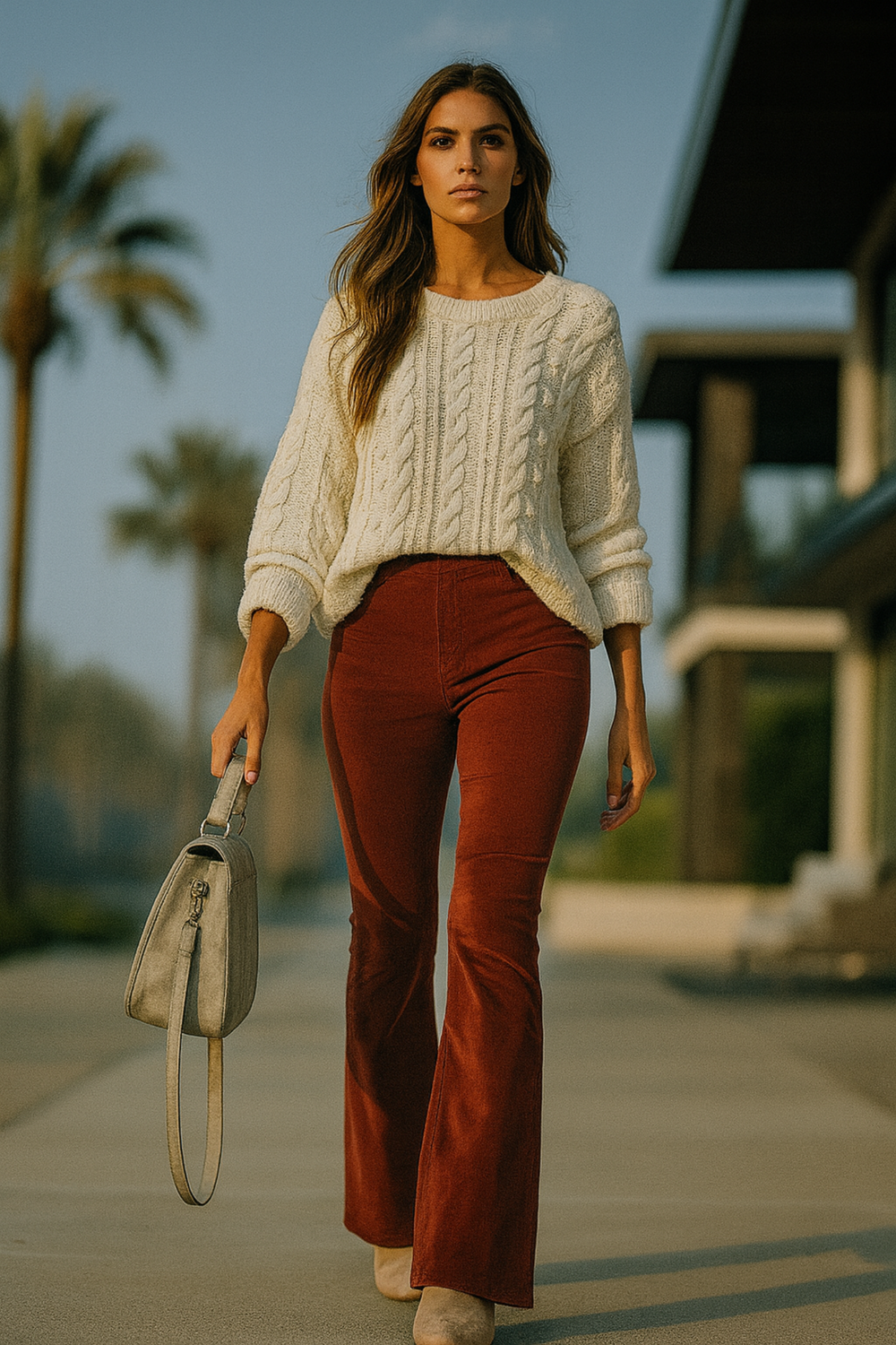 Cassidy Corduroy Flare Pants