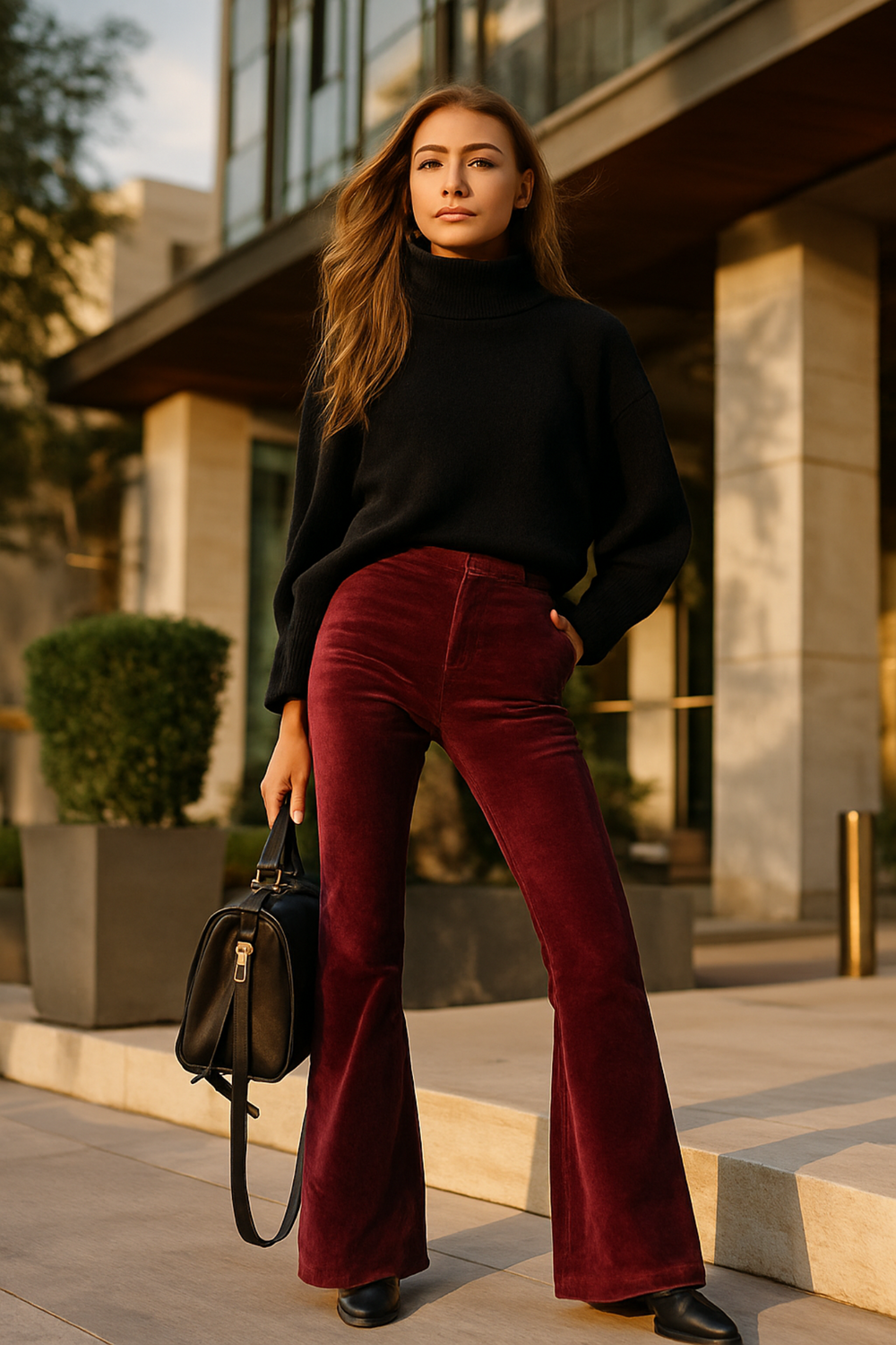 Cassidy Corduroy Flare Pants