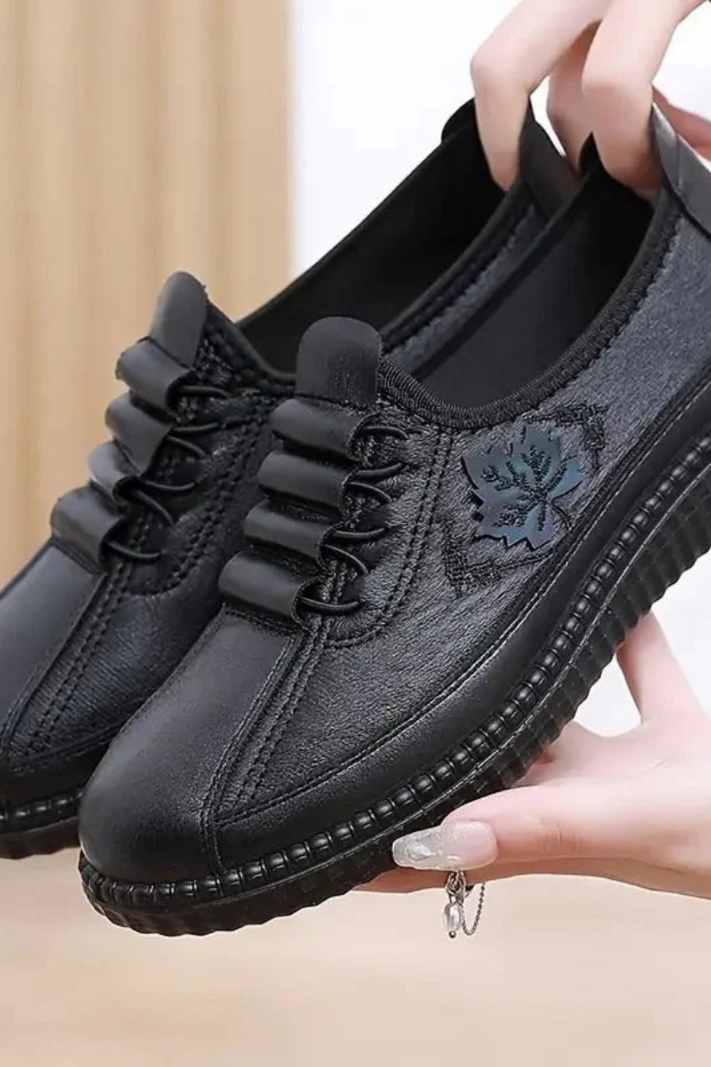 Amber Premium Leather Orthopedic Loafers for Everyday Wear
