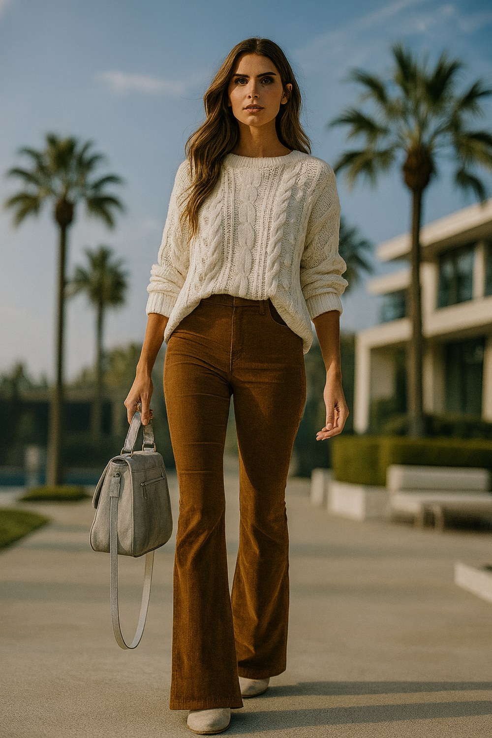 Cassidy Corduroy Flare Pants