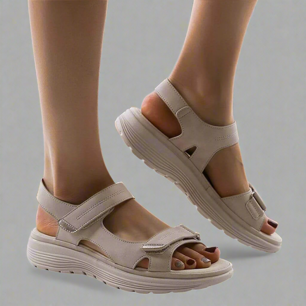 Bim Premium Strappy Open-Toe Adjustable-Strap Sandals
