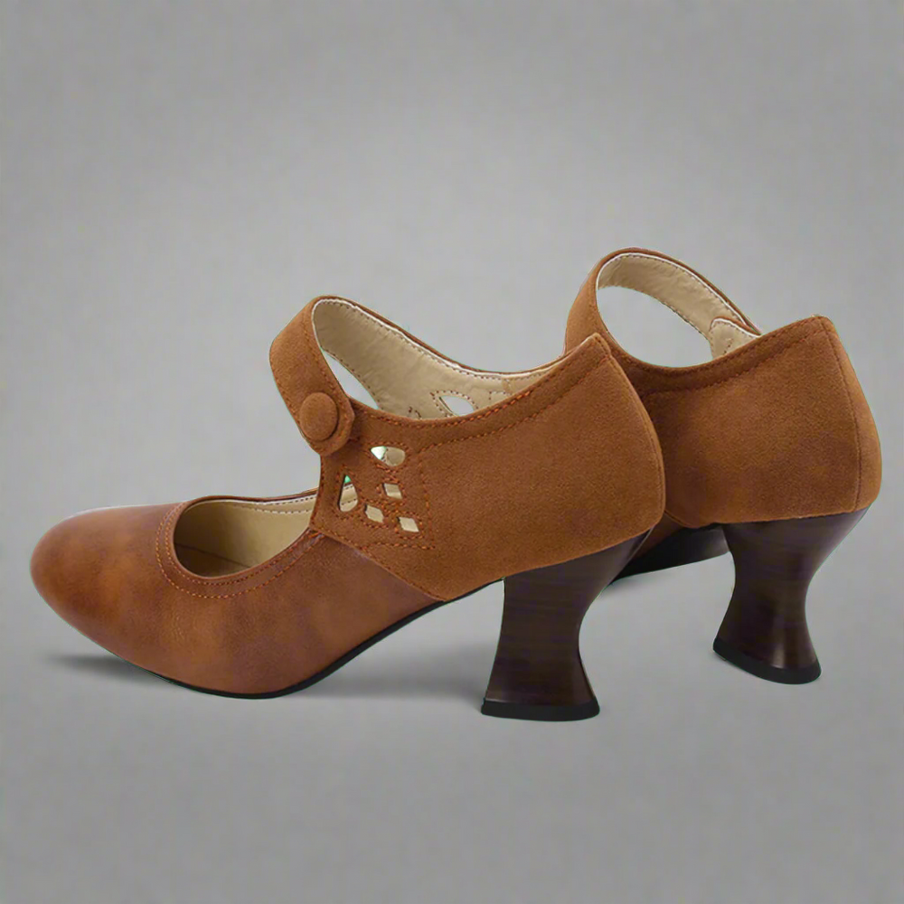 Jona Comfort Patent Dressy Office-Ready All-Day Pumps