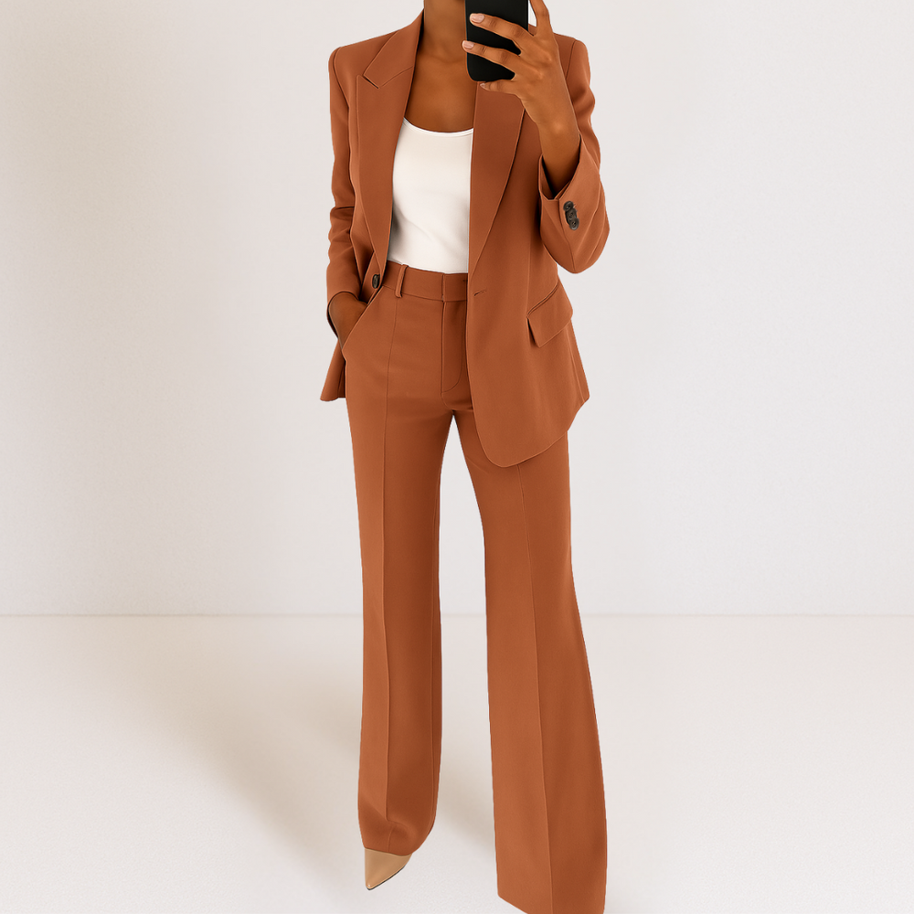 Ileora Draped Evening Set