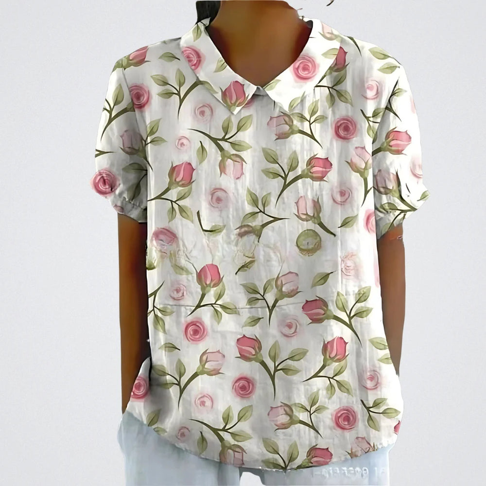 Lina Floral Detail Blouse