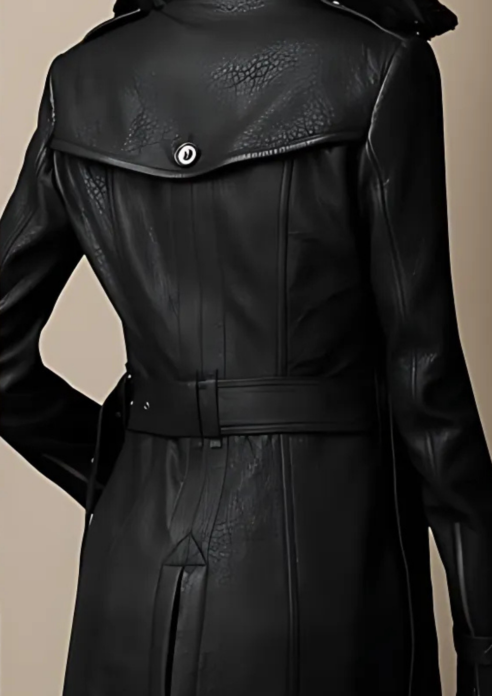 Sava 3/4 Leather Coat