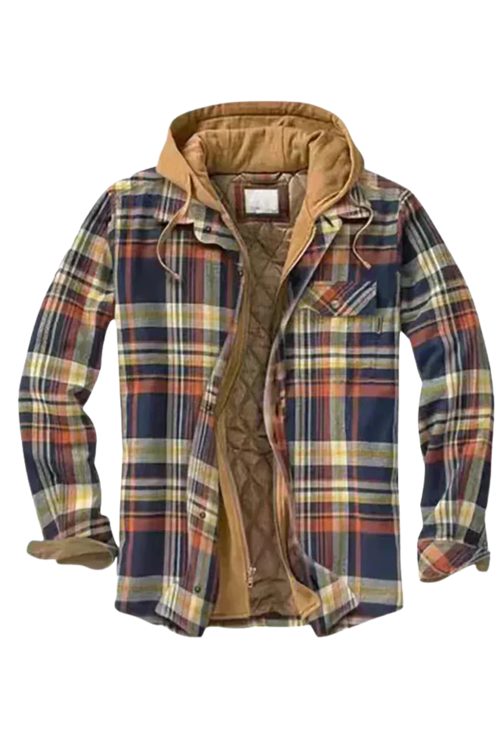 Harper Patchwork Geruite Jas