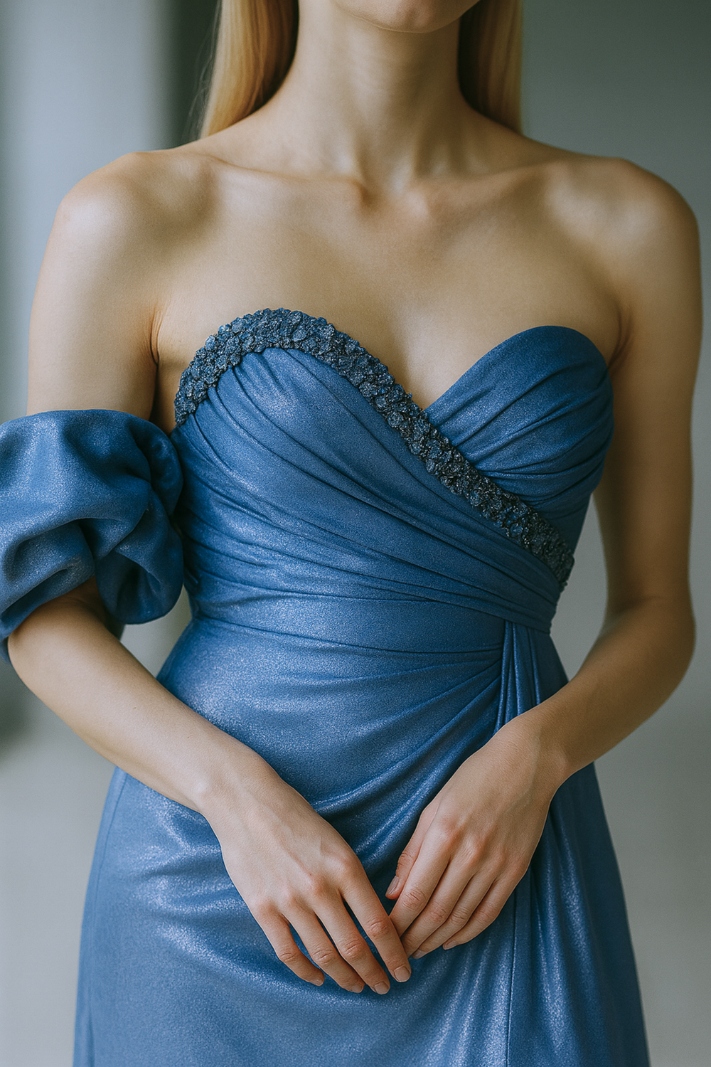 Daysha Elegant Floor-Length Evening Party Gown Dress