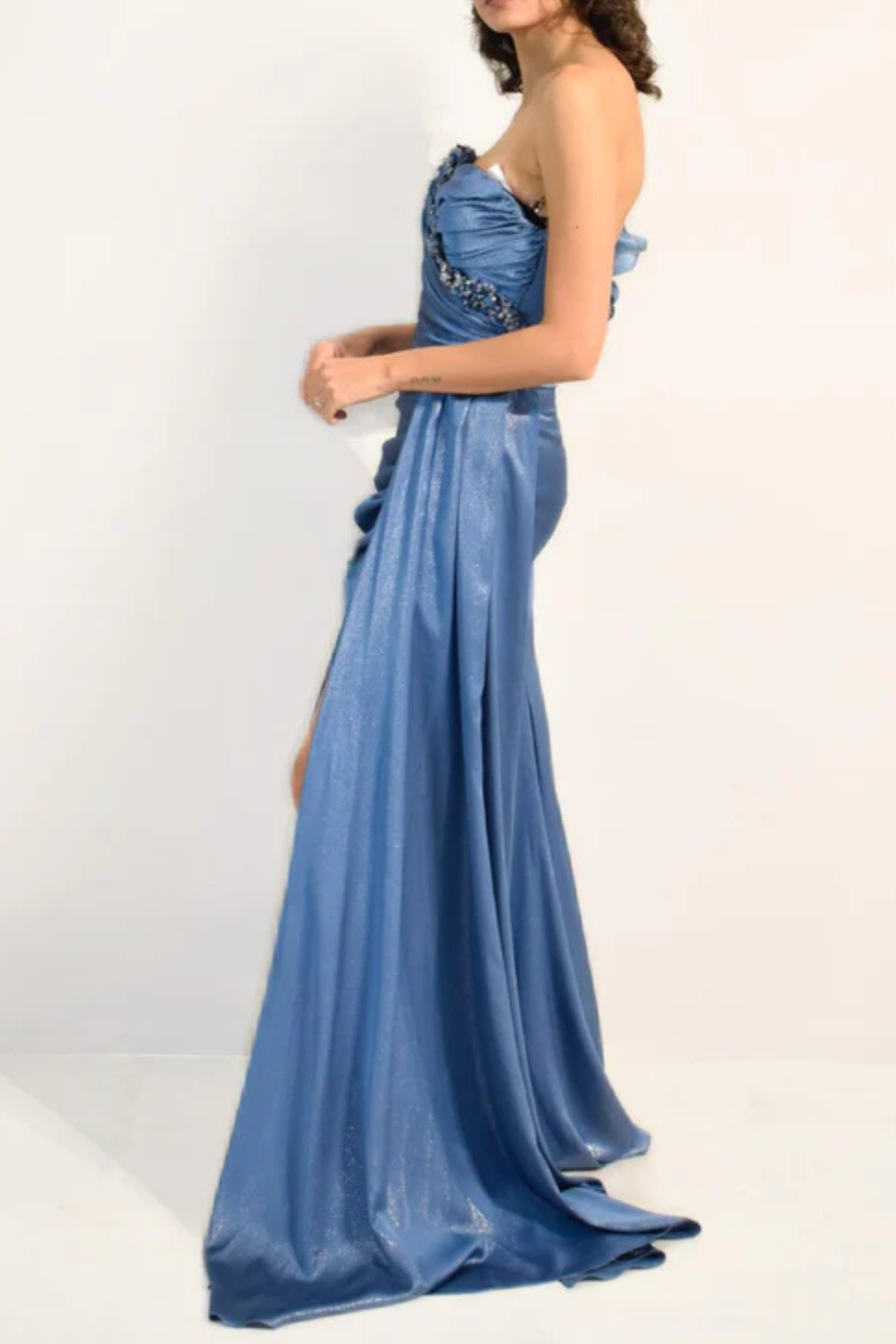 Daysha Elegant Floor-Length Evening Party Gown Dress